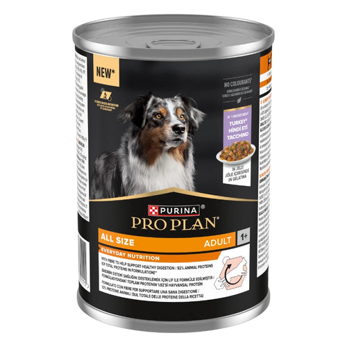 Purina Pro Plan Dog Adult Everyday Nutrition, konzerva - puran - 400 g