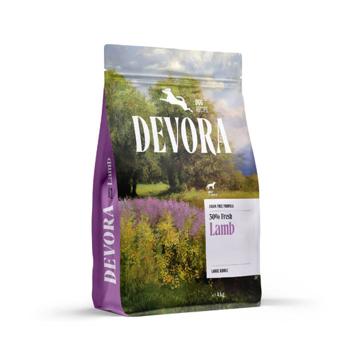 Devora Dog Large Adult mono briketi - jagnjetina - 4 kg