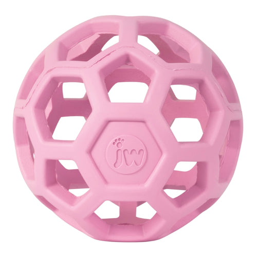 JW Hol-Ee Roller mrežasta žoga L, roza - 12 cm