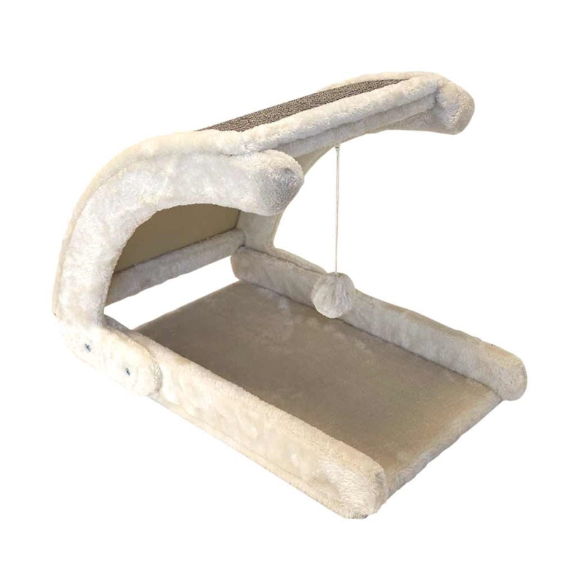 Nobby praskalnik Curvy, bež - 50 x 30 x 36 cm
