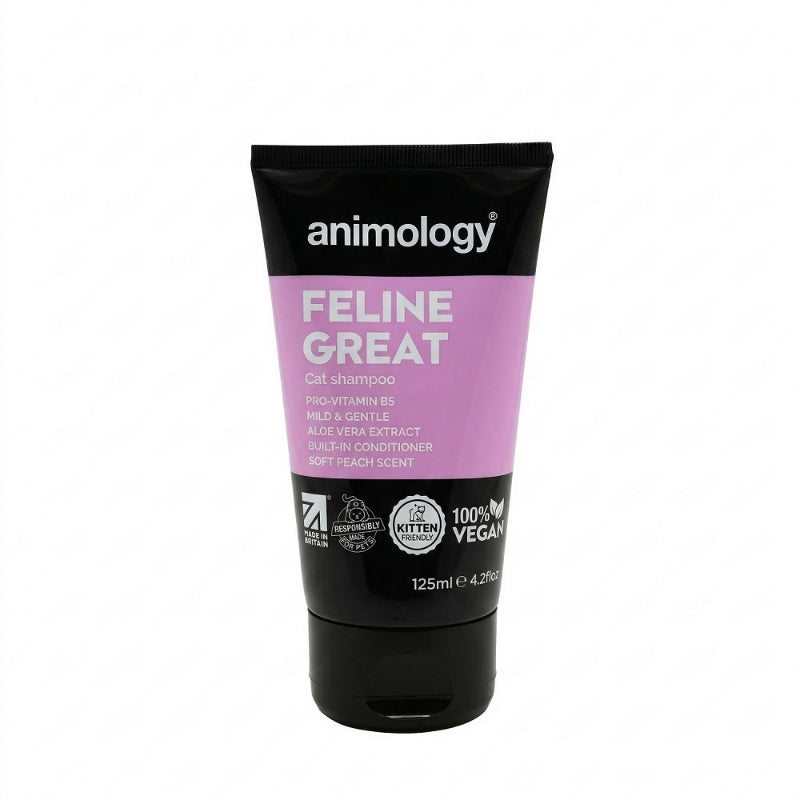 Animology Cat Feline Great šampon za mačke, breskev - 125 ml