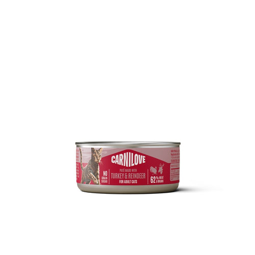 Carnilove Cat Adult konzerva, pate - puran in jelen - 100 g - 100 g
