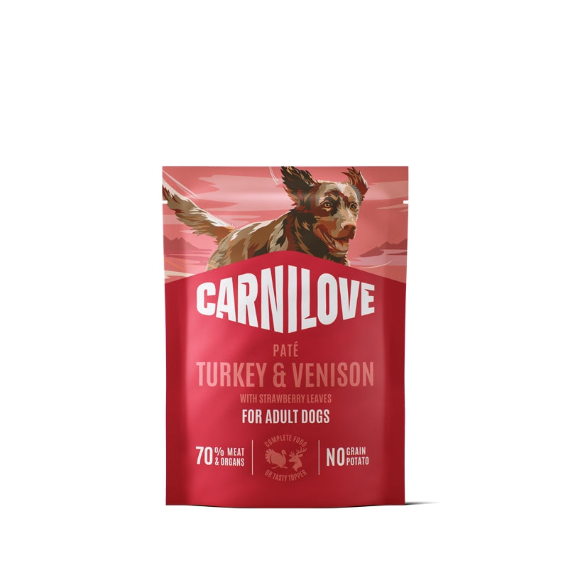 Carnilove Dog Adult vrečka, pate - puran in divjačina - 300 g - 300 g