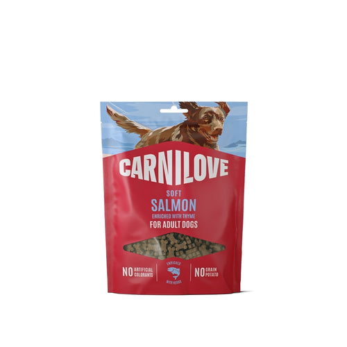 Carnilove Dog Soft mehki priboljški, losos in timijan - 200 g