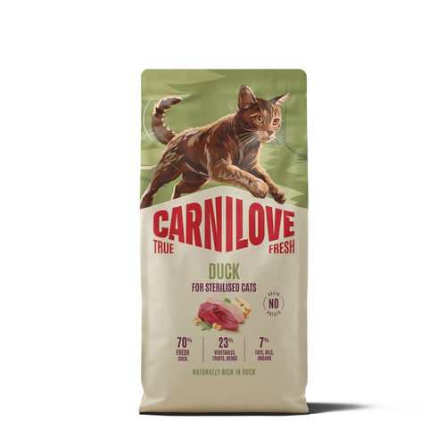 Carnilove Cat True Fresh Adult Sterilised, briketi - raca - 6 kg