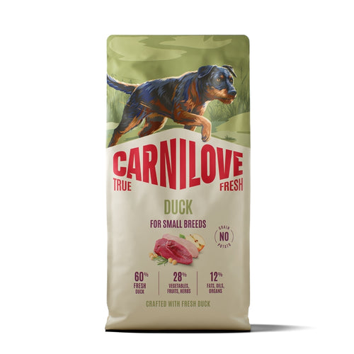 Carnilove Dog True Fresh Adult Mini, briketi - raca - 12 kg