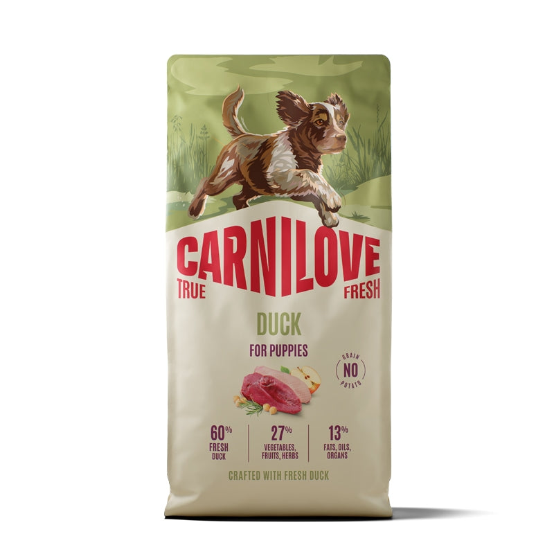 Carnilove Dog True Fresh Puppy, briketi - raca - 12 kg