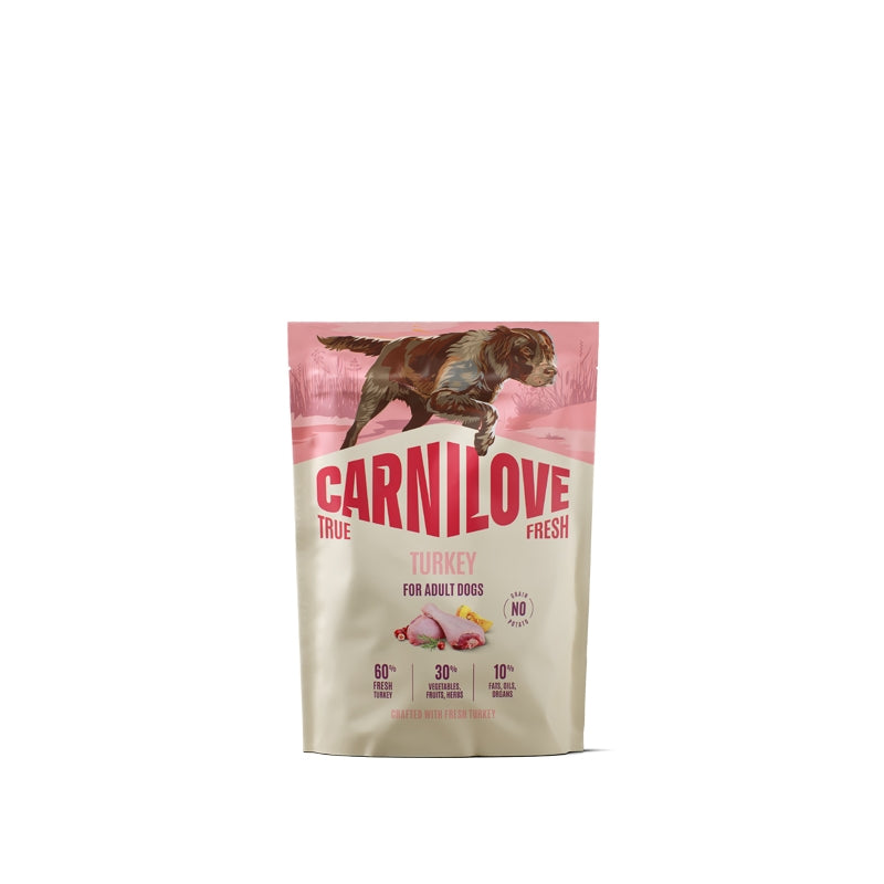 Carnilove Dog True Fresh Adult, briketi - puran - 1,5 kg