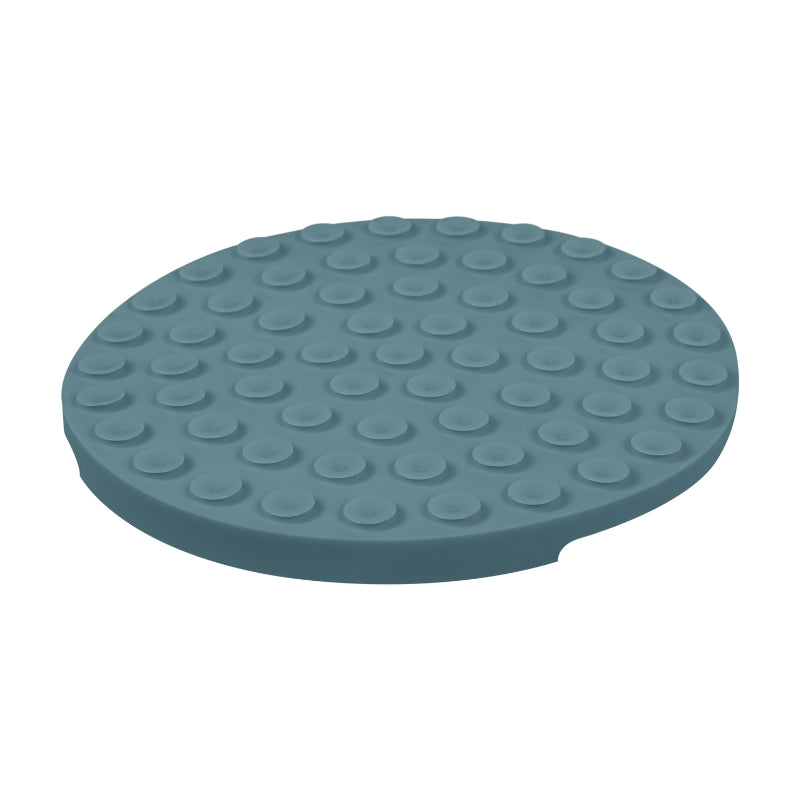 Waudog lizalna podloga (Lick Mat) Silicone, sivo-modra - 21 x 21 x 3 cm