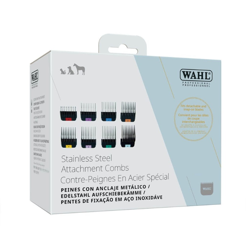 Wahl nastavki Snap-On za striženje, 8 kos - 3 / 6 / 10 / 13 / 16 / 19 / 22 / 25 mm