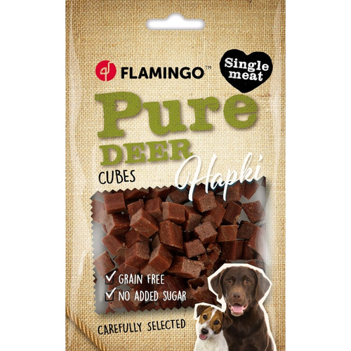 Flamingo Hapki Pure posladek kocke, divjačina - 85 g