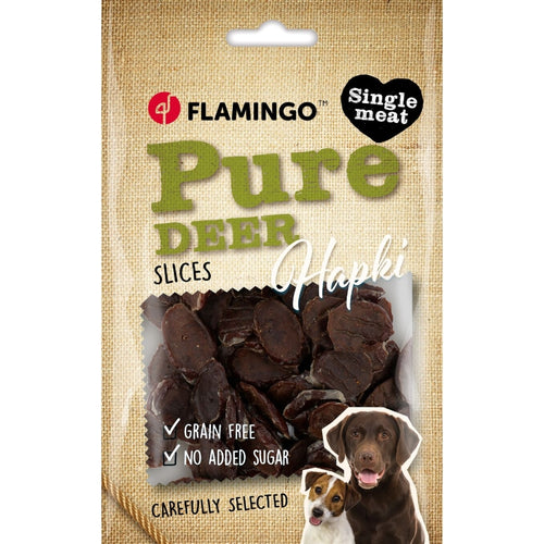 Flamingo Hapki Pure posladek trakovi, divjačina - 85 g