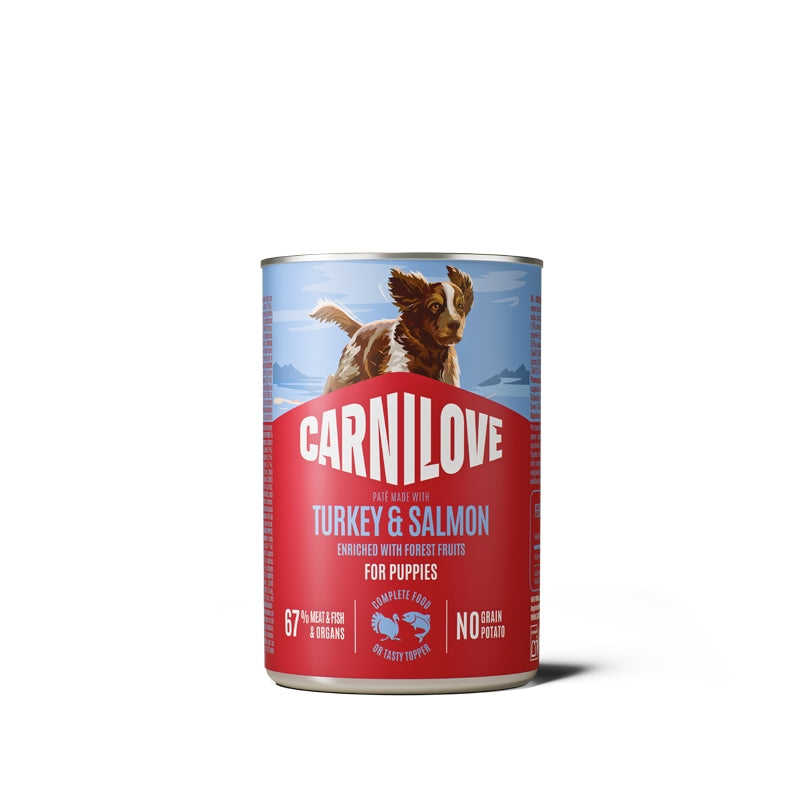 Carnilove Dog Puppy konzerva, pate - raca in fazan - 400 g