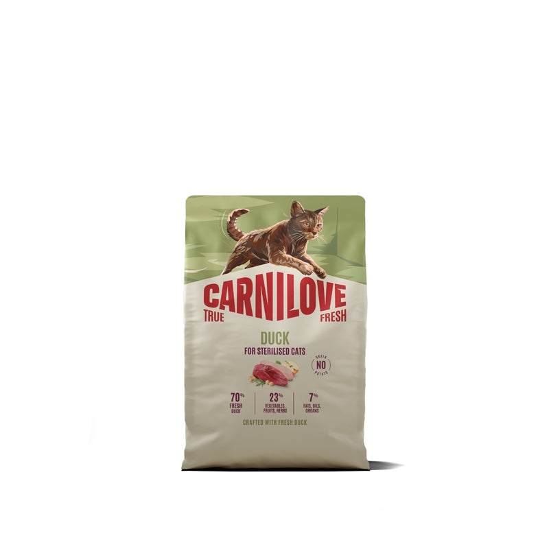 Carnilove Cat True Fresh Adult Sterilised, briketi - raca