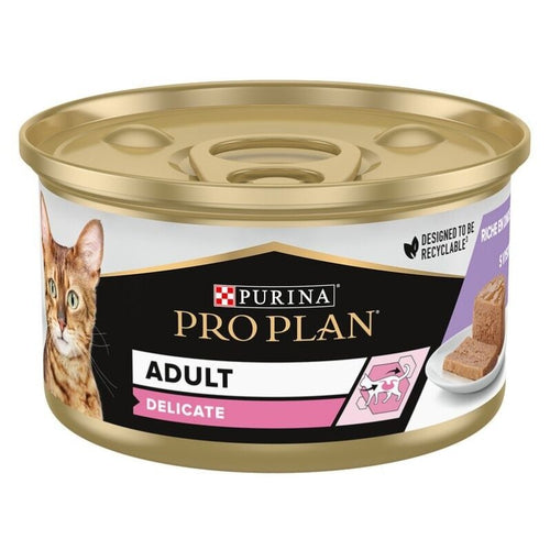 Purina Pro Plan Cat Adult Delicate pašteta, konzerva - puran - 85 g - 85 g