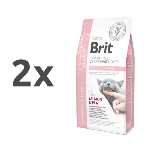 Brit GF Veterinarska dieta za mačke - Hypoallergenic - 2 x 5 kg