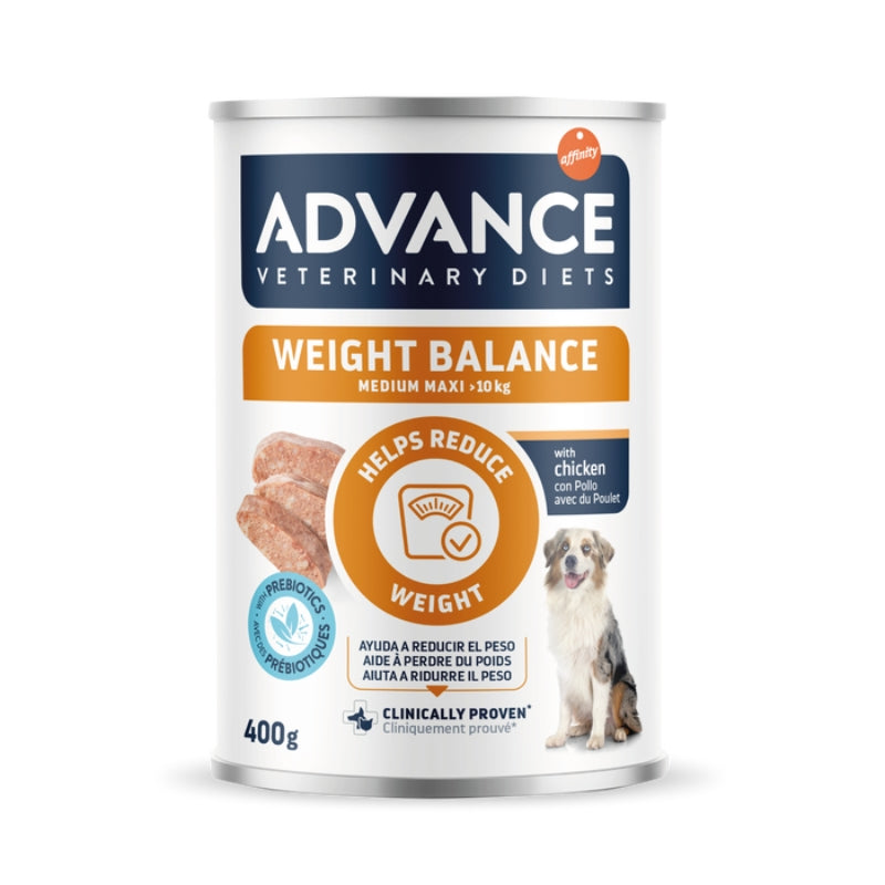 Advance veterinarska dieta za pse Weight Balance, konzerva - piščanec - 400 g - 400 g