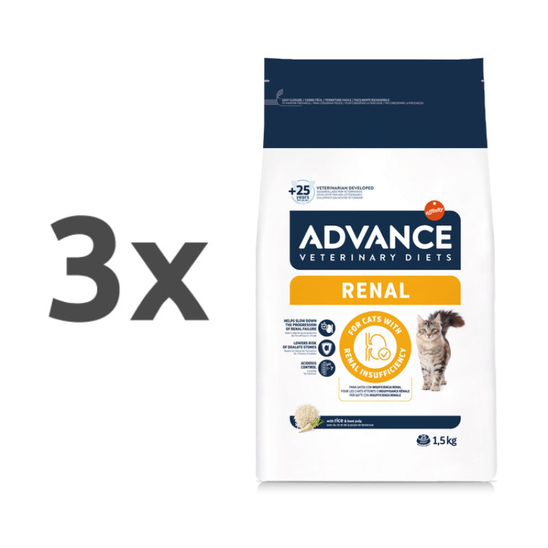 Advance veterinarska dieta za mačke - Renal - 3 x 1,5 kg