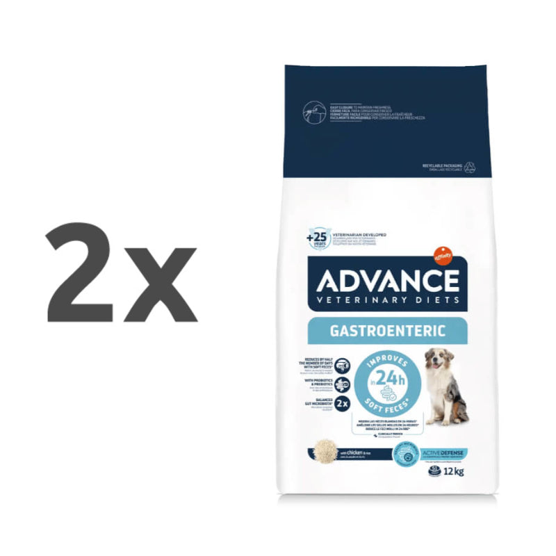 Advance veterinarska dieta Gastroenteric - 2 x 12 kg