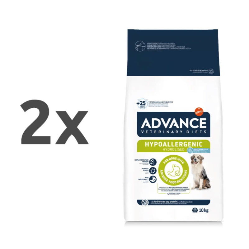 Advance veterinarska dieta Hypoallergenic - 2 x 10 kg