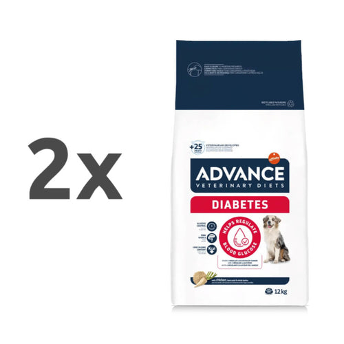 Advance veterinarska dieta Diabetes - 2 x 12 kg