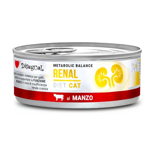 Disugual Cat veterinarska dieta Metabolic Balance Renal, govedina - 85 g