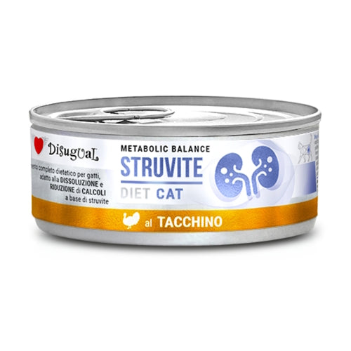 Disugual Cat veterinarska dieta Metabolic Balance Struvite, puran - 85 g