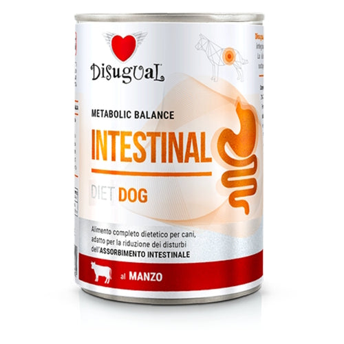 Disugual Dog veterinarska dieta Metabolic Balance Intestinal, govedina - 400 g