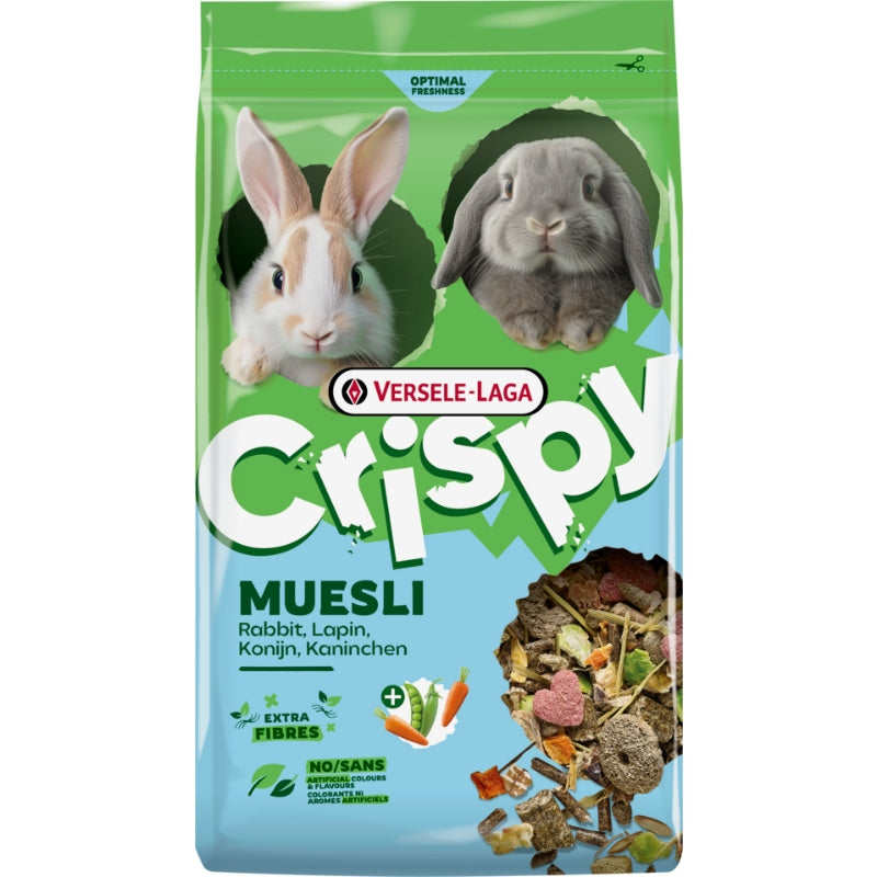 Versele-Laga Crispy Muesli mešanica hrane za kunce - različne količine - 2,5 kg