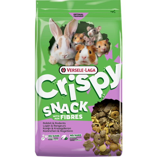 Versele-Laga Crispy Snack priboljšek za kunce in glodalce, vlaknine - 550 g