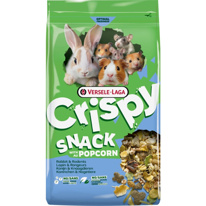 Versele-Laga Crispy Snack priboljšek za kunce in glodalce, kokice - 550 g