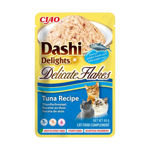 Inaba Cat Dashi Delights koščki v juhi, tuna - 40 g