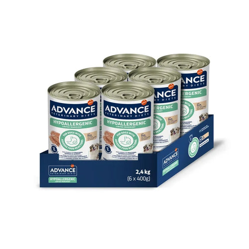 Advance veterinarska dieta za pse Hypoallergenic, konzerva - raca - 400 g - 6 x 400 g