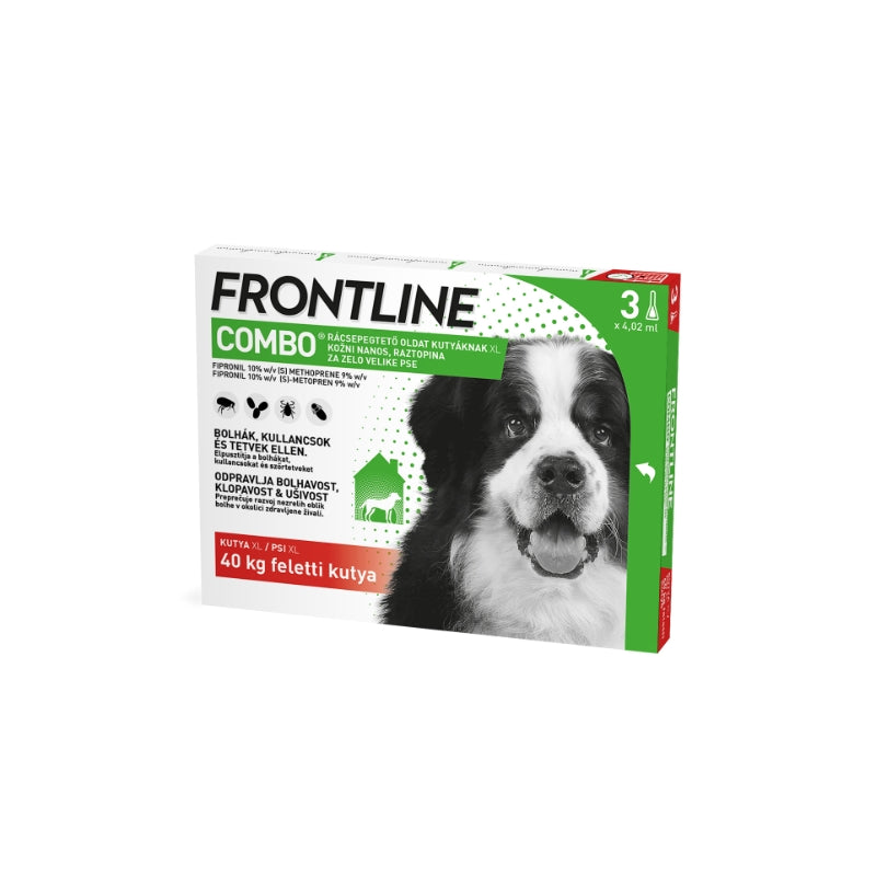 Frontline Combo ampule proti zunanjim zajedavcem za pse, XL - 3 x 4,02 ml