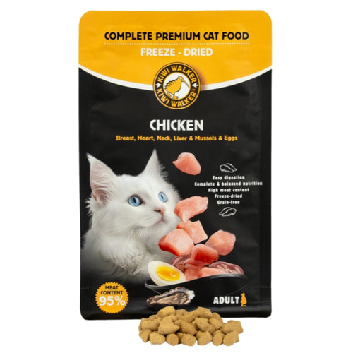 Kiwi Walker Freeze Dried hrana za odrasle mačke, piščanec - 150 g - 150 g