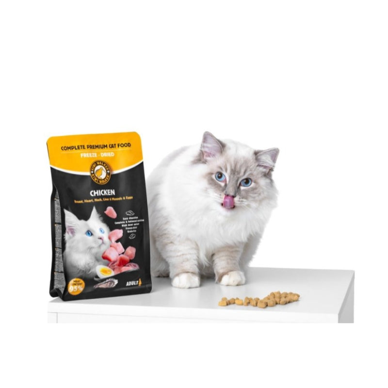 Kiwi Walker Freeze Dried hrana za odrasle mačke, piščanec - 150 g