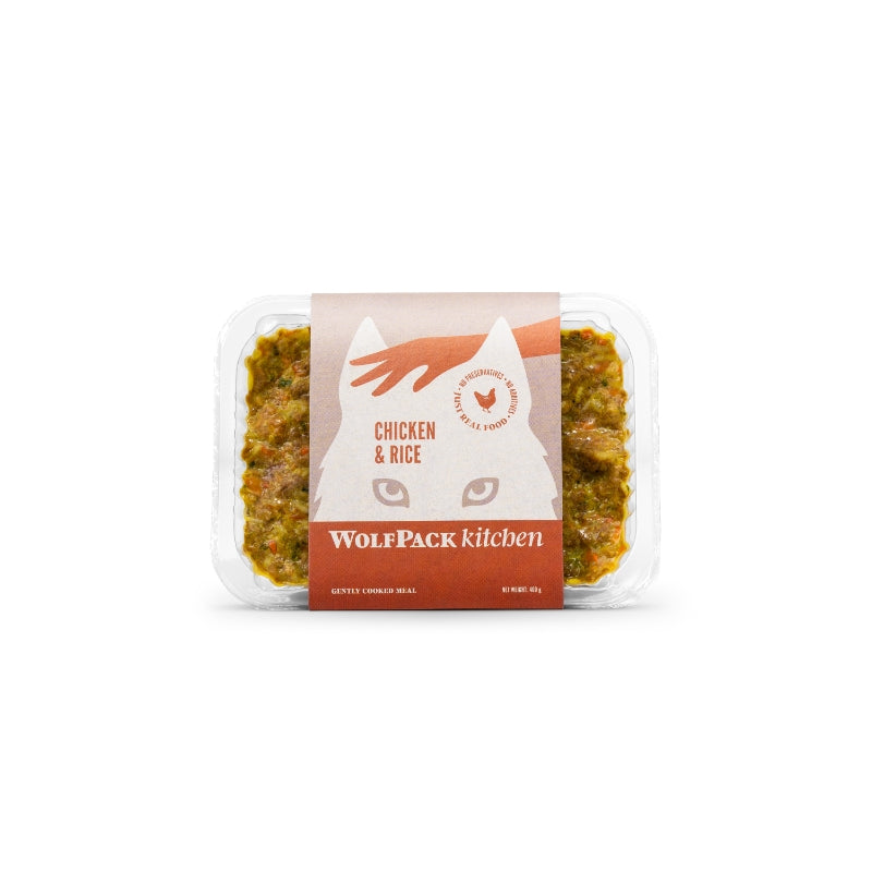 Wolfpack Kitchen kuhana zamrznjena hrana, piščanec in riž - 400 g - 400 g