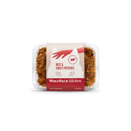 Wolfpack Kitchen kuhana zamrznjena hrana, govedina in sladki krompir - 400 g - 400 g