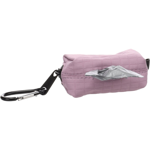 Flamingo nosilec za drečke s karabinom Vika, lila - 9 cm