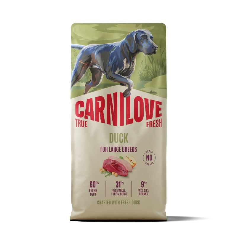 Carnilove Dog True Fresh Adult Large, briketi - raca - 12 kg