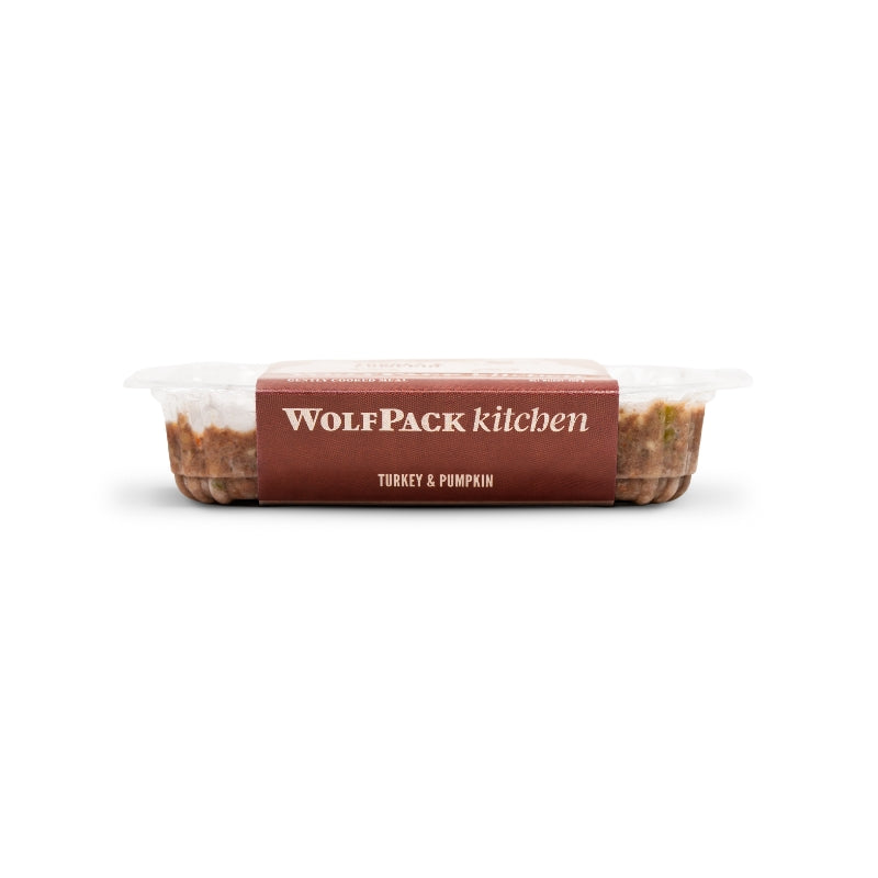 Wolfpack Kitchen kuhana zamrznjena hrana, puran in buča - 400 g