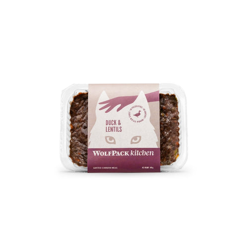 Wolfpack Kitchen kuhana zamrznjena hrana, raca in leča - 400 g