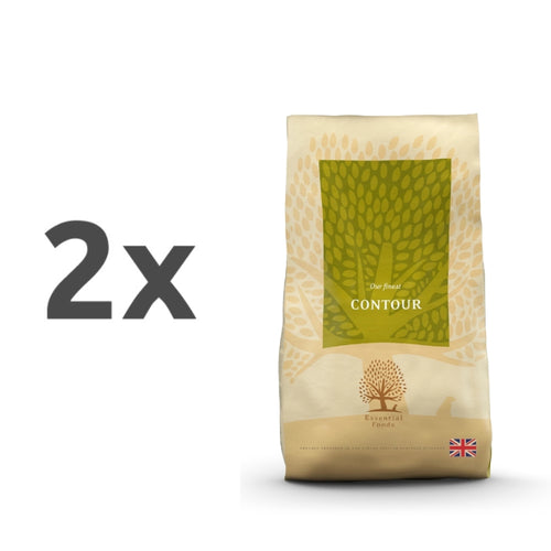 Essential Foods Dog Contour Adult - piščanec, raca, ribe in jajce - mini ali large - 2 x 10 kg