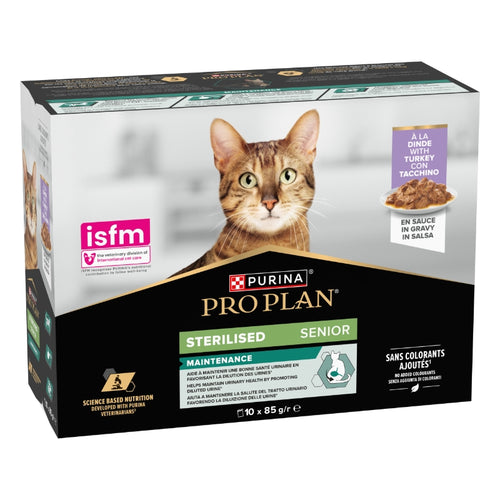 Purina Pro Plan Sterilised Senior Multipack - Puran - 10 x 85 g