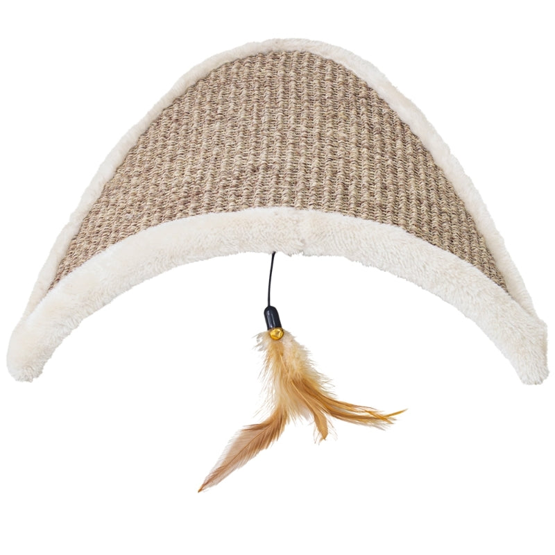 Nobby praskalnik z naklonom Bow, bež - 36 x 31 x 12 cm