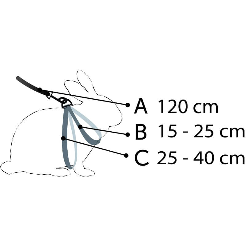 Flamingo oprs. + pov. za morske prašičke, različne barve - 15-25 cm / 25-40 cm (3)
