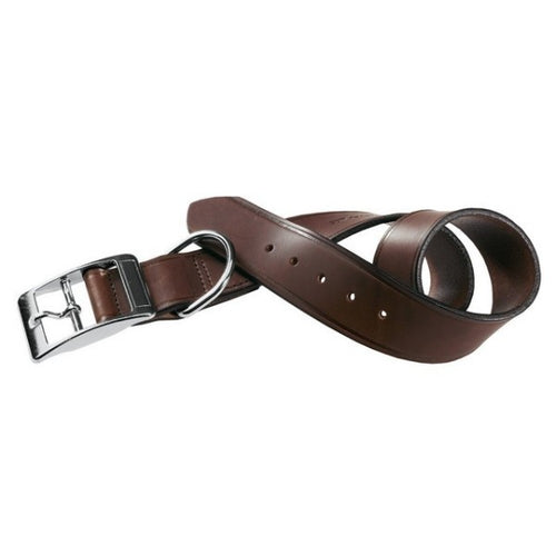 Ferplast usnjena ovratnica - rjava - različne velikosti - 61 - 69 cm